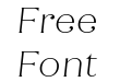 Quiche Flare W05 Thin Italic Quiche Flare W05 Thin Italic