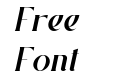 Quickly Gone Italic Quickly Gone Italic