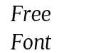 Quincy CF Italic Quincy CF Italic