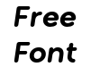 Quosm Bold Italic Quosm Bold Italic