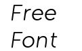 Quosm Italic Quosm Italic