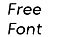 Quosm Semibold Italic Quosm Semibold Italic