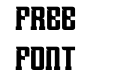 RASBOHFONT Regular RASBOHFONT Regular