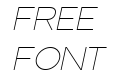 REBELTON ITALIC Light REBELTON ITALIC Light