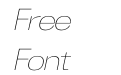 REMAR Thin italic REMAR Thin italic