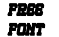 ROQUERO Bold Extrude Italic ROQUERO Bold Extrude Italic