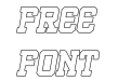 ROQUERO Italic Outline ROQUERO Italic Outline