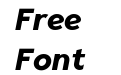 Radian Extra Bold Italic Radian Extra Bold Italic