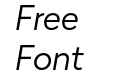 Radikal Trial Light Italic Radikal Trial Light Italic