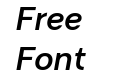 Radona Ext Bold Italic Radona Ext Bold Italic