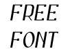 Rajokey Italic Rajokey Italic