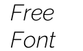 Raleway Light Italic Raleway Light Italic