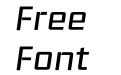 Ramsey Test Light Extended Italic Ramsey Test Light Extended Italic