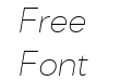 Rapor Thin Italic Rapor Thin Italic