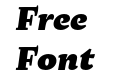 Raritas Black Italic Raritas Black Italic