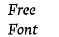 Raritas Medium Italic Raritas Medium Italic