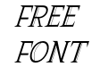 Rasque Serif Italic Regular Rasque Serif Italic Regular