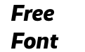 Realist Extra Bold Italic Realist Extra Bold Italic