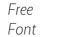 Realist Narrow Light Italic Realist Narrow Light Italic