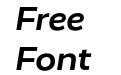 Realist Wide Bold Italic Realist Wide Bold Italic