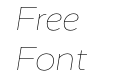Realist Wide Thin Italic Realist Wide Thin Italic