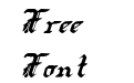 Redcoat Italic Redcoat Italic