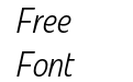 Redonda Compressed Light Italic Redonda Compressed Light Italic