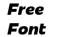Redonda Extra Bold Italic Redonda Extra Bold Italic