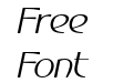 Regency Light Italic Regency Light Italic