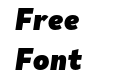 Remora Sans W1 Black Italic Remora Sans W1 Black Italic