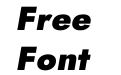 Renner it Black Italic Renner it Black Italic