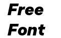 Resist Sans Display Extra Bold Oblique Resist Sans Display Extra Bold Oblique