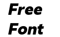 Revolin Extra Bold Italic Revolin Extra Bold Italic