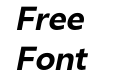 Revolin Semibold Italic Revolin Semibold Italic