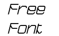 Rexus Cyber DEMO VERSION Italic Rexus Cyber DEMO VERSION Italic