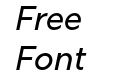 Rig Sans Medium Italic Rig Sans Medium Italic