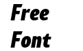 Rival Sans Narrow Black italic Rival Sans Narrow Black italic