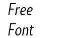 Rival Sans Narrow Light italic Rival Sans Narrow Light italic
