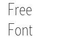 Rival Sans Narrow Thin