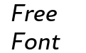 Rival Sans Regular italic Rival Sans Regular italic