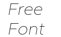 Riveta Thin Italic Riveta Thin Italic