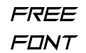 Robot Wonders Italic Robot Wonders Italic