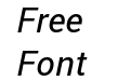 Roboto Italic Roboto Italic