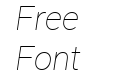 Roboto Thin Italic Roboto Thin Italic