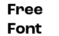 Roc Grotesk Bold Roc Grotesk Bold