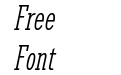 Rockwell Nova Cond Light Italic Rockwell Nova Cond Light Italic