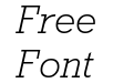 Rockwell Nova W10 Light Italic Rockwell Nova W10 Light Italic