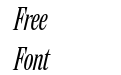 Rocky Extra Condensed Light Italic Rocky Extra Condensed Light Italic