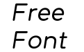 Rojerflint Italic Rojerflint Italic