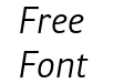 Ronnia Light Italic Ronnia Light Italic